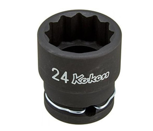KoKen 3/4 임팩트12각소켓 24mm/25mm/26mm 14405M-24